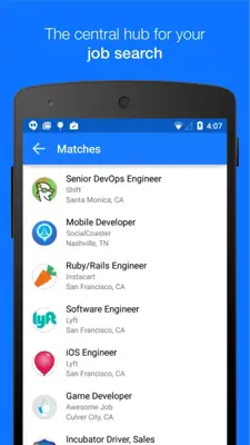 Monster Job Search android App screenshot 1